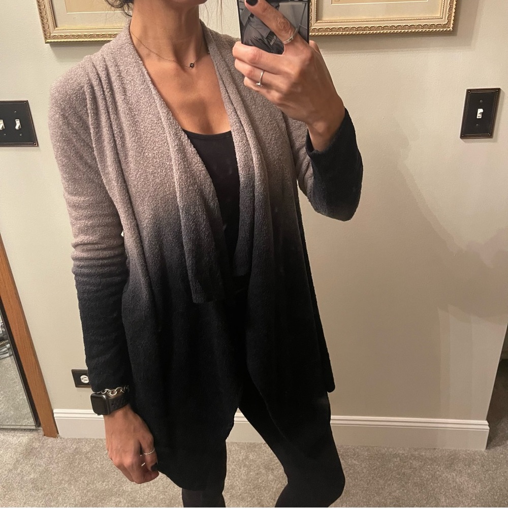 Barefoot Dreams ombré cardigan